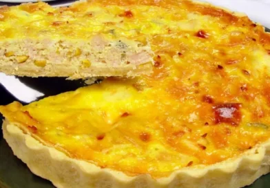 Quiche de Frango com Requeijão